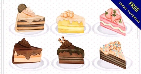 【蛋糕插圖】圖案推薦：26款手繪的蛋糕插畫圖下載