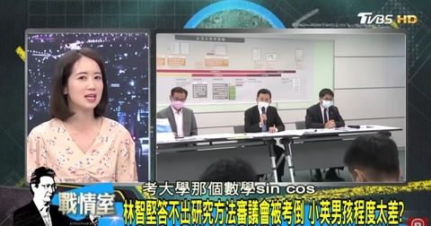 林智堅連「統計軟體」都答不出遭駁訴願 綠議員護航：我可能也不記得高中三角函數