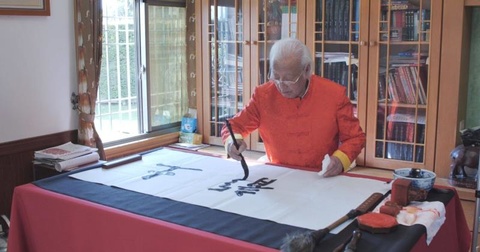 119歲人瑞退休將軍王忠泉 分享養生秘訣