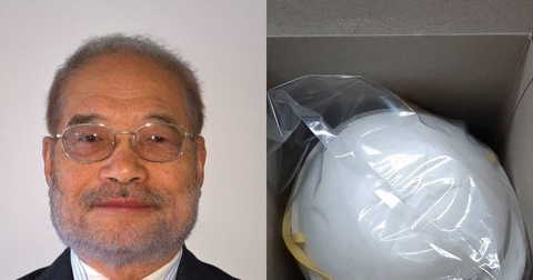 Taiwanese inventor of N95 mask returns to work amid COVID-19 pandemic
